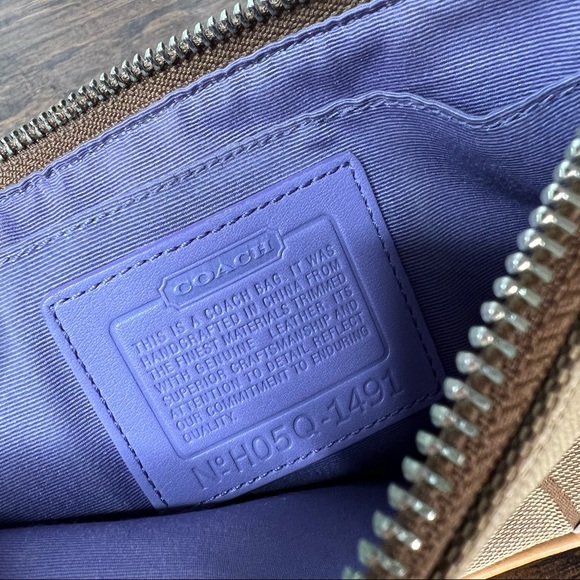 Coach Limited Edition Mini Side Bag with Fish and Coral Aplique 1491 - Picture 8 of 15